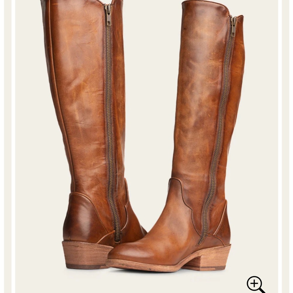 Frye Carson Piping Wide leg boots